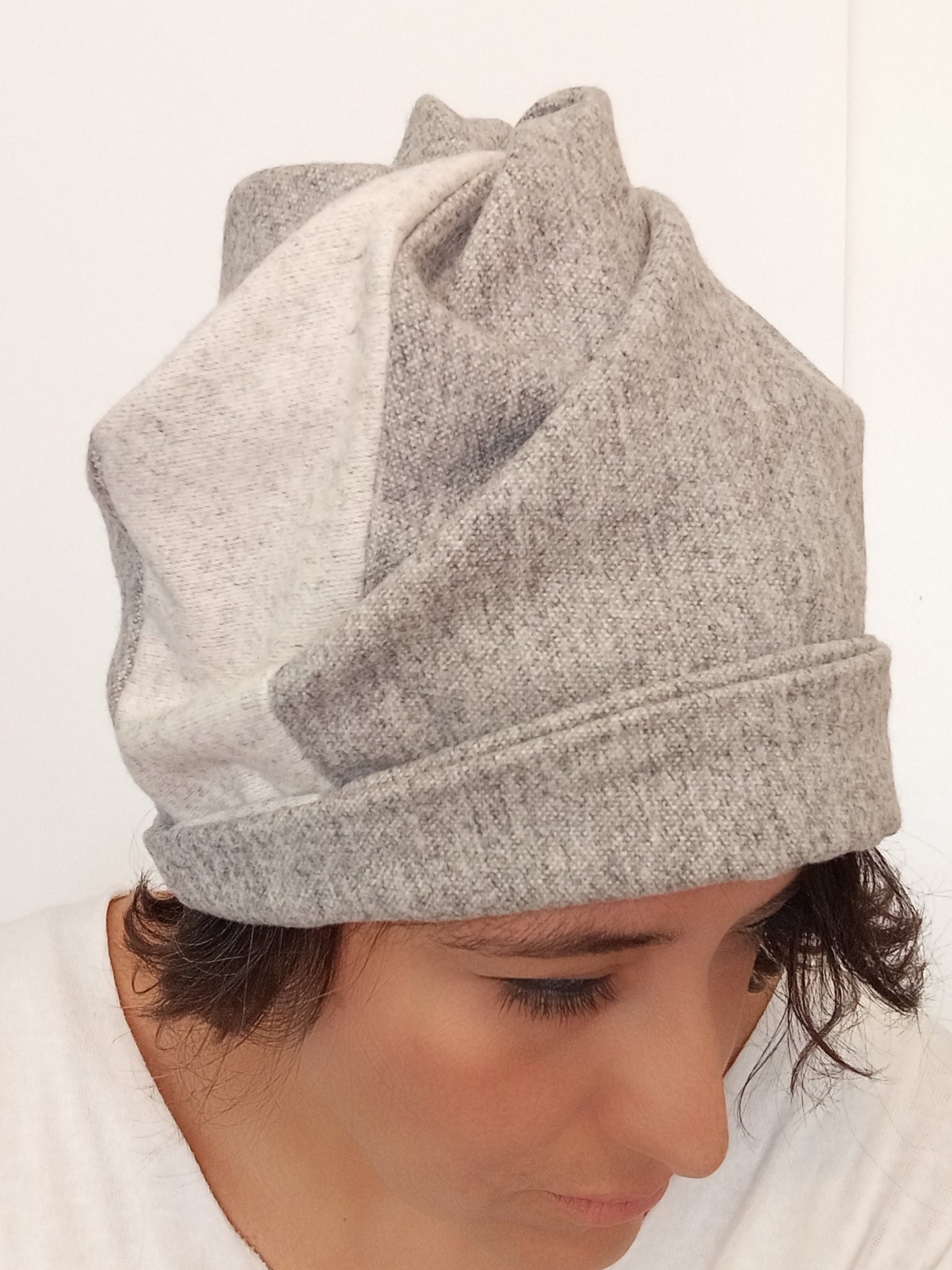Cappello turbante lana cotta | Handmade by La Zagara Lab