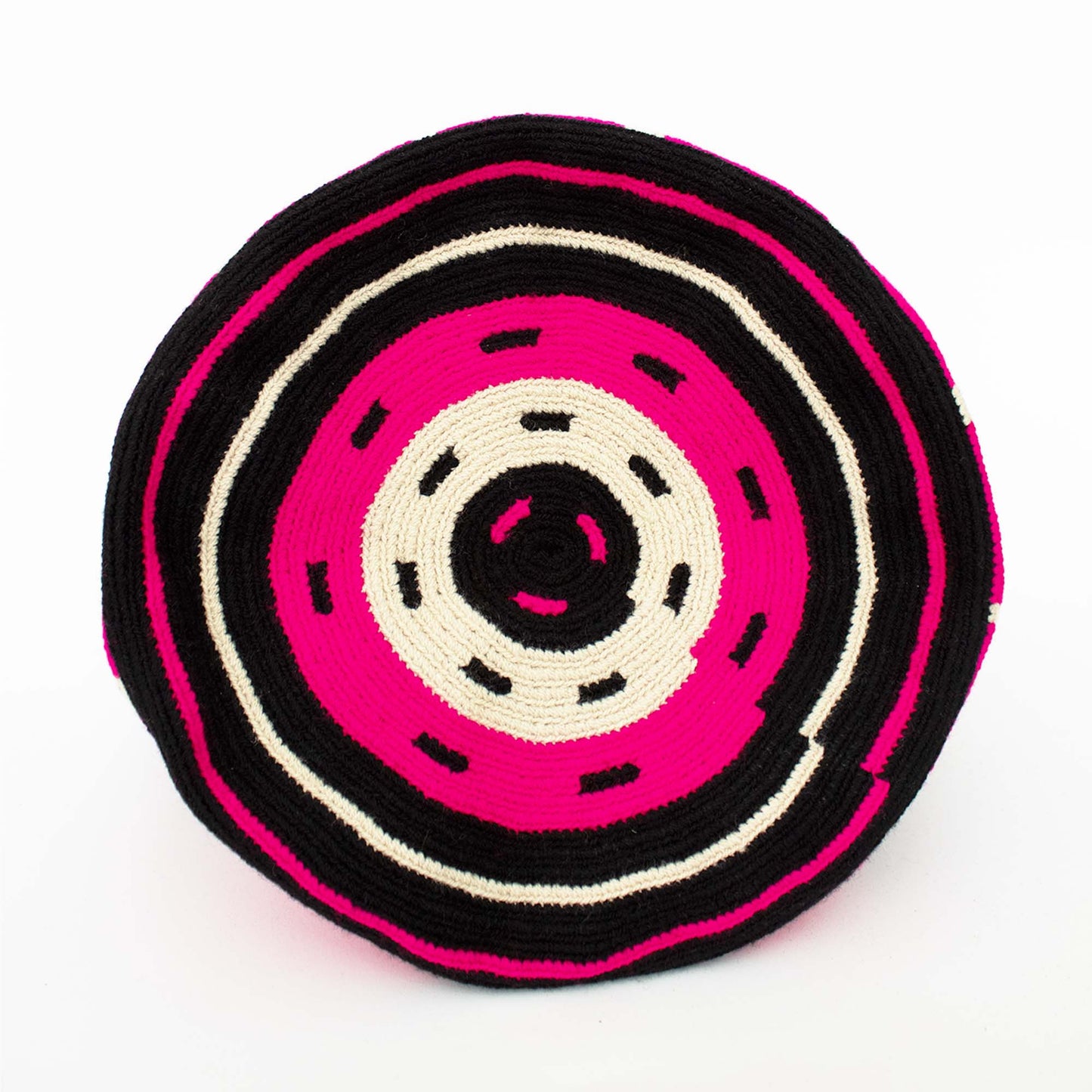 Mochila Wayuu fluo fucsia