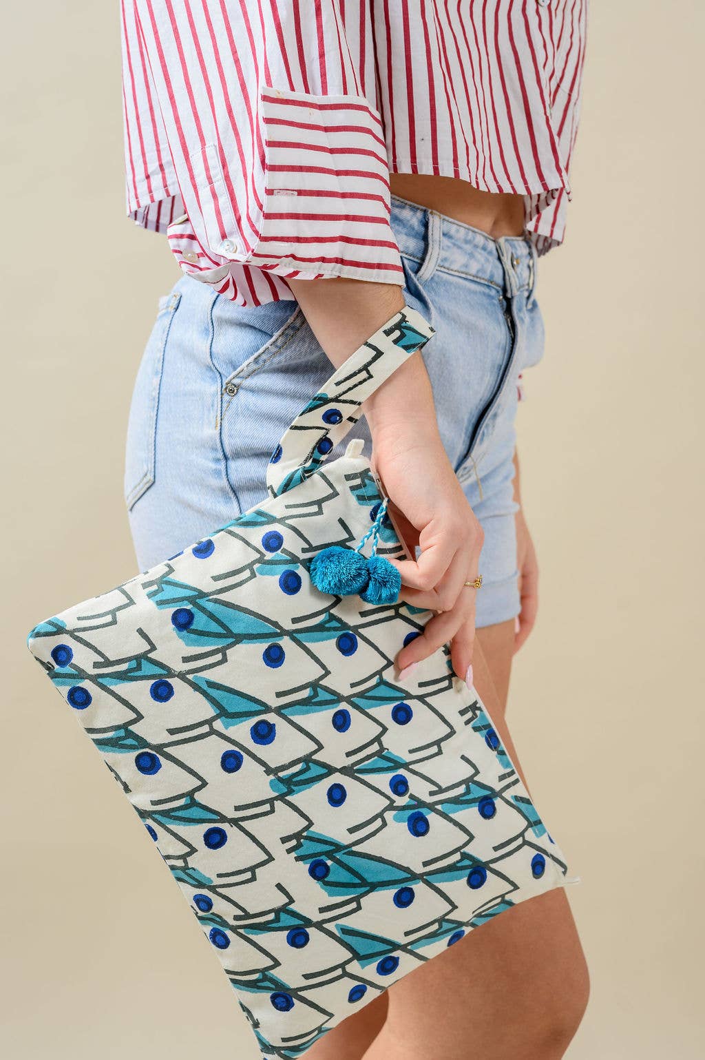 Bolso de sobre de sardina