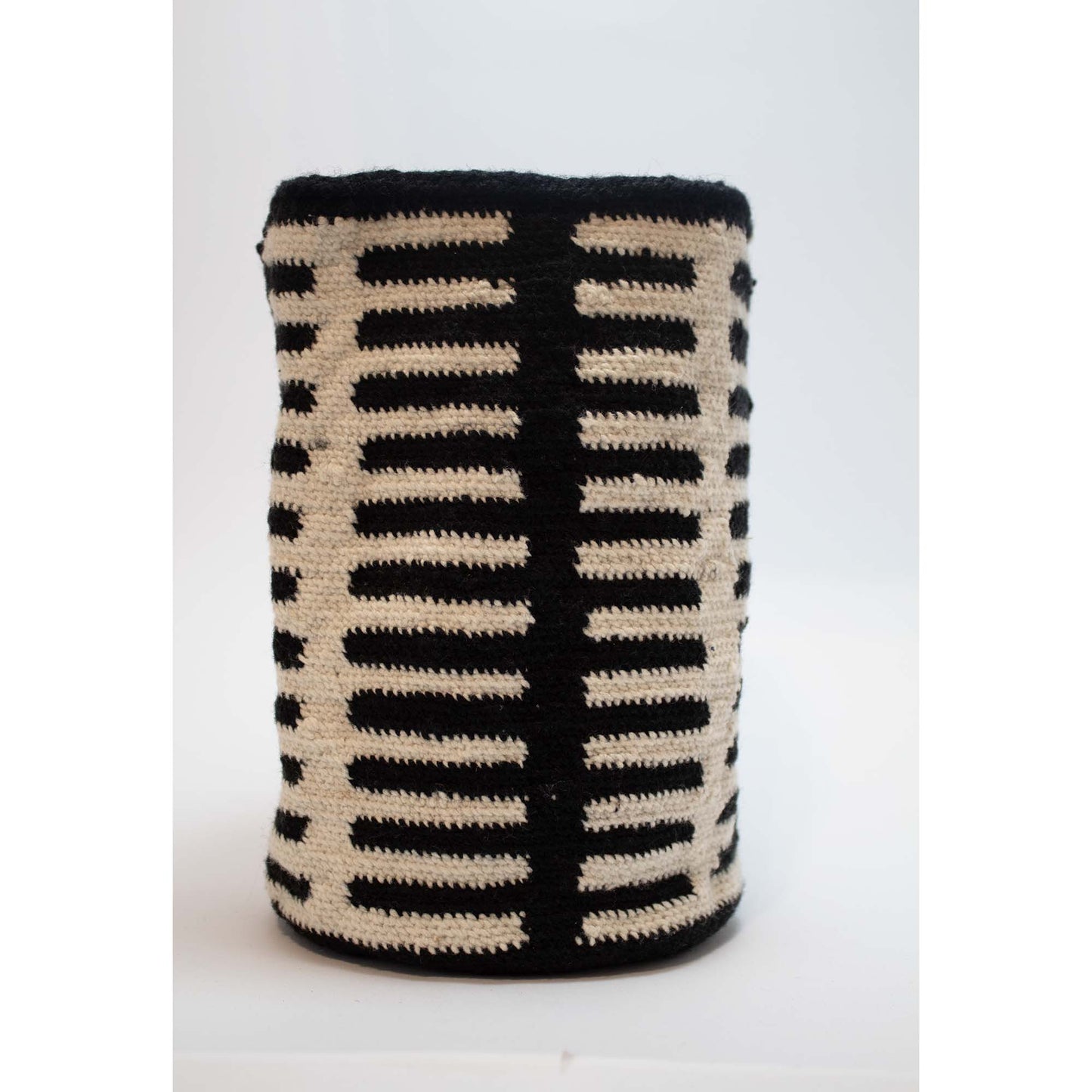 Small Blend wool crossbody Arhuaca bag - RIBS