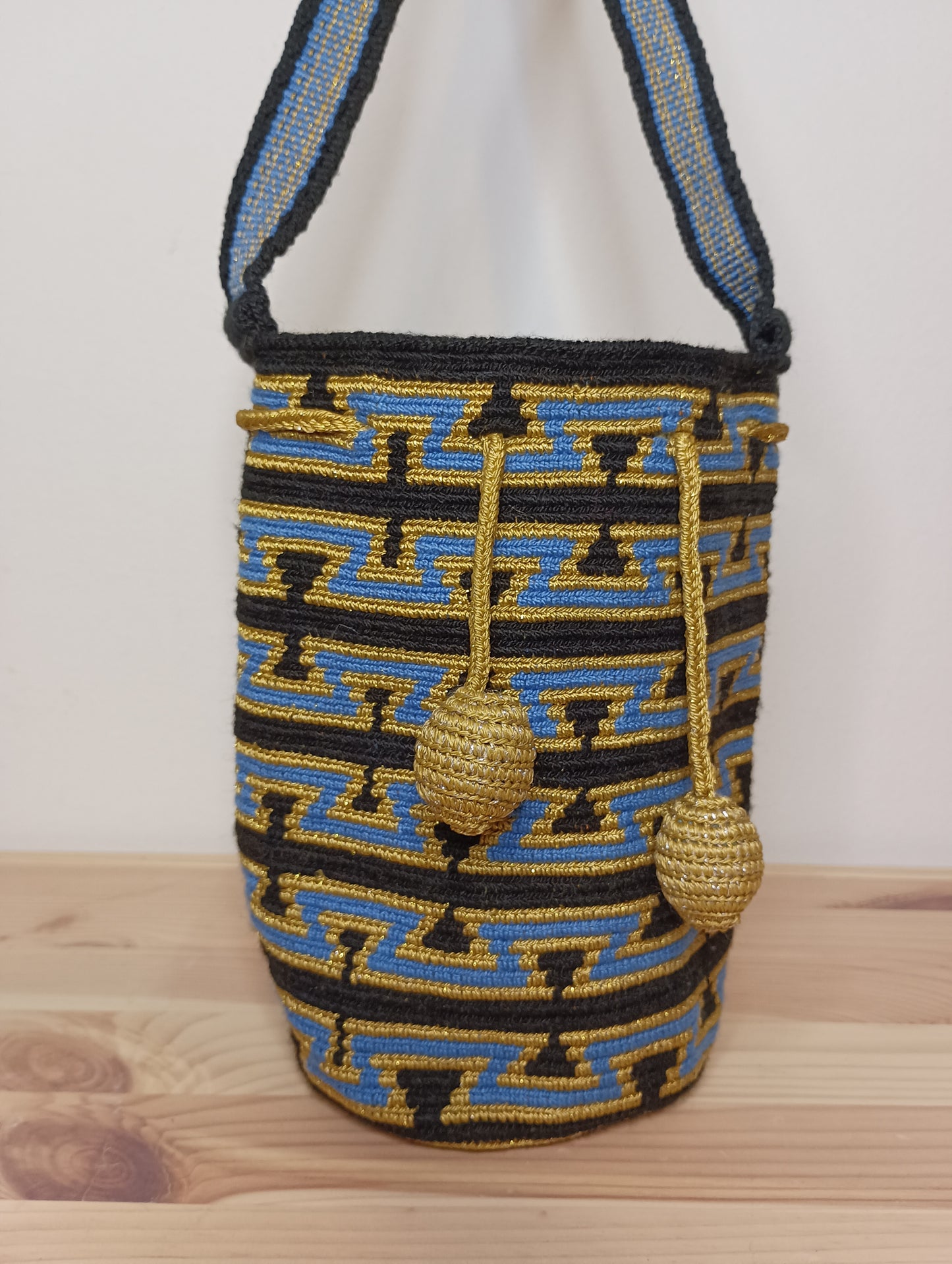 Mochila Wayuu piccola borla cascabel