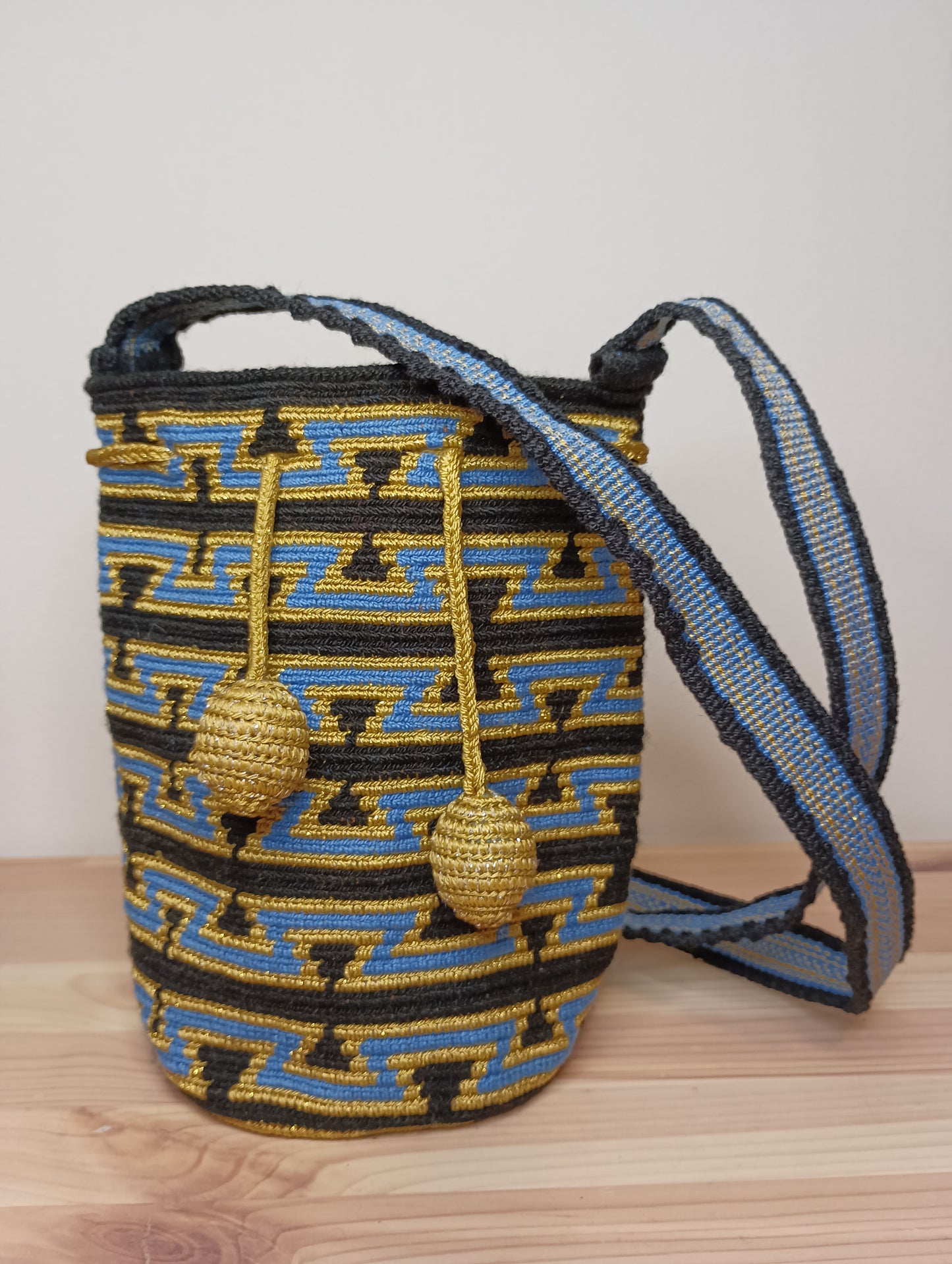 Mochila Wayuu piccola borla cascabel