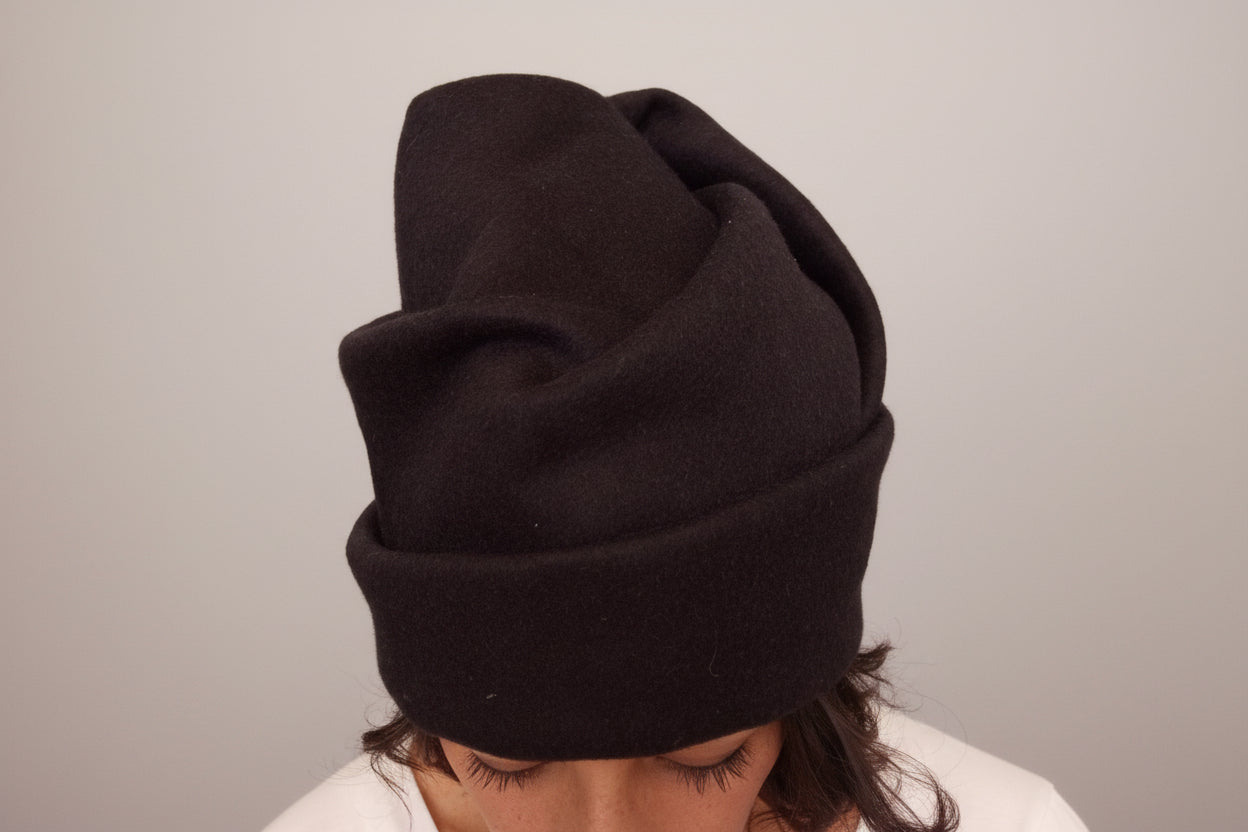 Cappello turbante lana cotta |  Handmade by La Zagara Lab