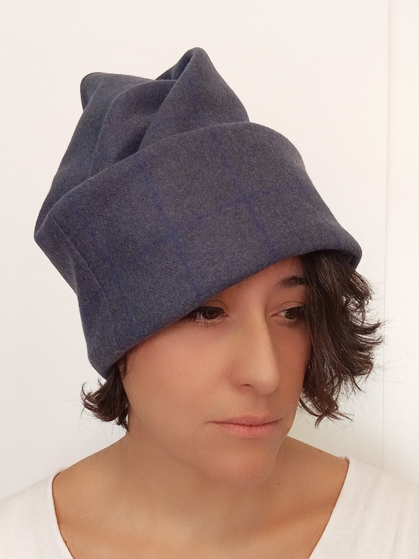 Cappello turbante lana cotta |  Handmade by La Zagara Lab