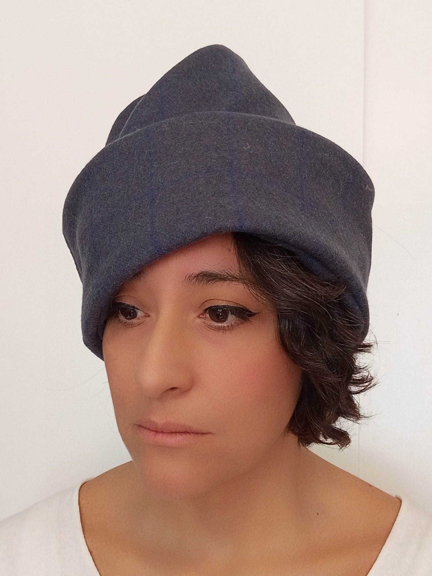 Cappello turbante lana cotta |  Handmade by La Zagara Lab