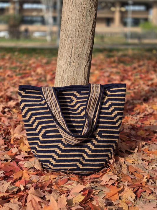 Mochilon Wayuu "caminos"